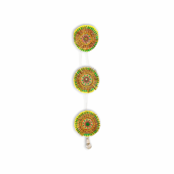 Chand Mala - "চাঁদ মালা" - Accessory to Hang from The Deity's Hands 3 inch - Paper