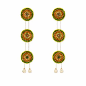 Chand Mala - "চাঁদ মালা" - Accessory to Hang from The Deity's Hands 3 inch - Paper