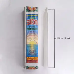 Candle - "মোমবাতি" - "मोमबत्ती" - Large Size Candle For Puja and Other Purpose