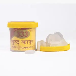 333 Suddh Kapoor -  "শুদ্ধ কাপুর" - "शुद्ध कपूर" - 100% Pure Camphor Since 1970