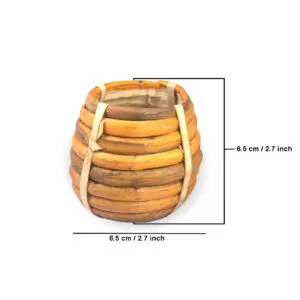 Small Bamboo Stick Kunke - Katha - Jhapi - Beter Katha - Hand Made Bamboo Stick Container