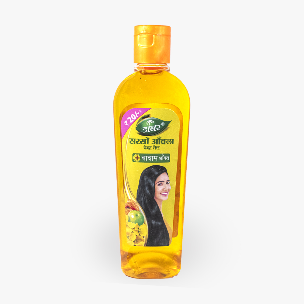 Dabur - Sarsoo Amla Hair Oil Wiht Badam Shakti - 80 ml - India's ...