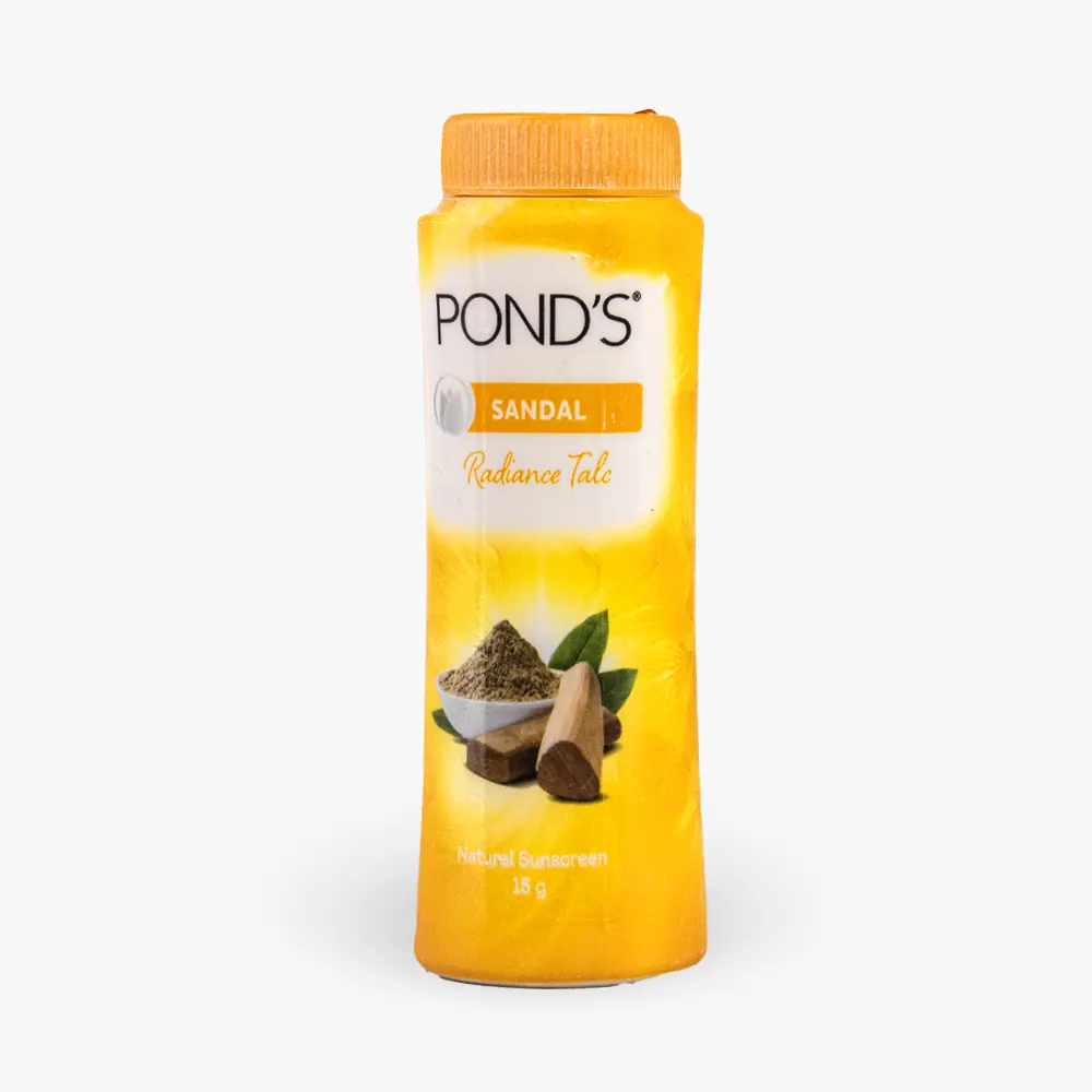 POND'S Radiance Talc - Sandal - Natural Sunscreen - 15 gm