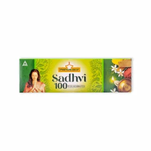 Mangaldeep Sadhvi -100 Pooja Agarbattis - Incense Sticks - By ITC