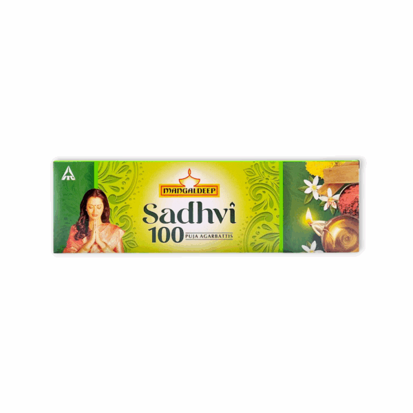 Mangaldeep Sadhvi -100 Pooja Agarbattis - Incense Sticks - By ITC