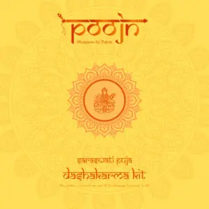Saraswati puja Dashakarma kit (For Ghat / Chanch Pujo) - Saraswati Puja kit for Home Rituals