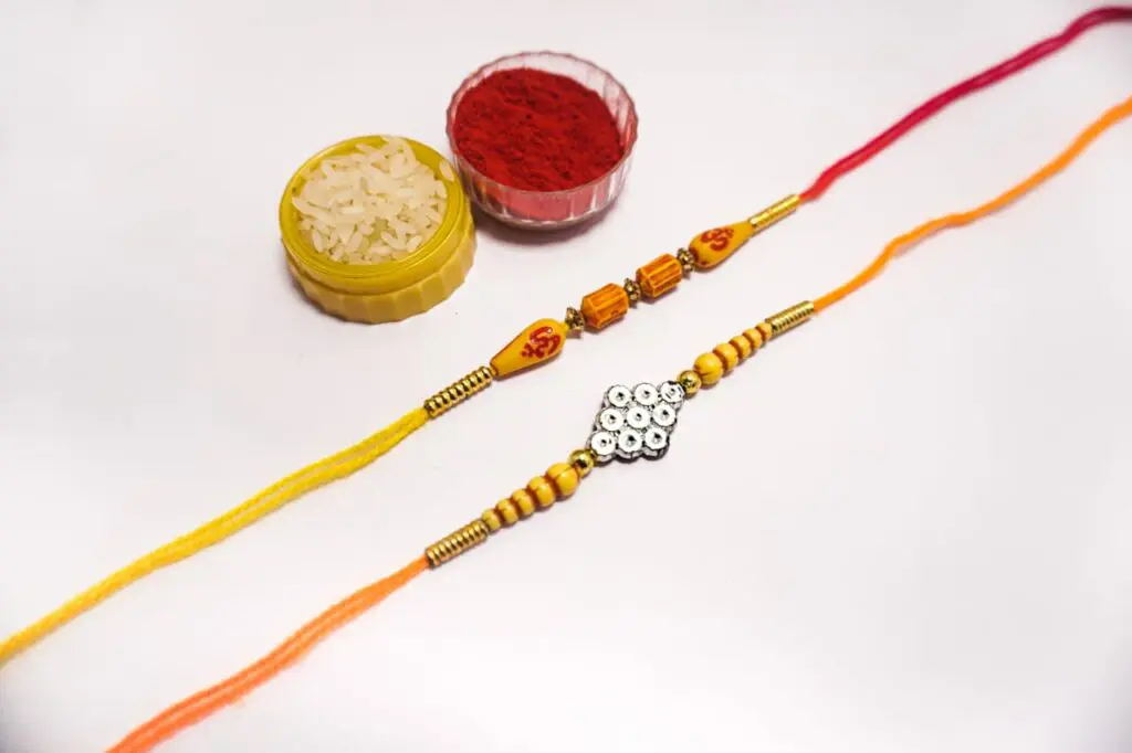 Premium Quality Rakhi - handmade - Set of 2 pieces - Image 2
