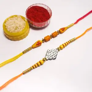 Premium Quality Rakhi - handmade - Set of 2 pieces