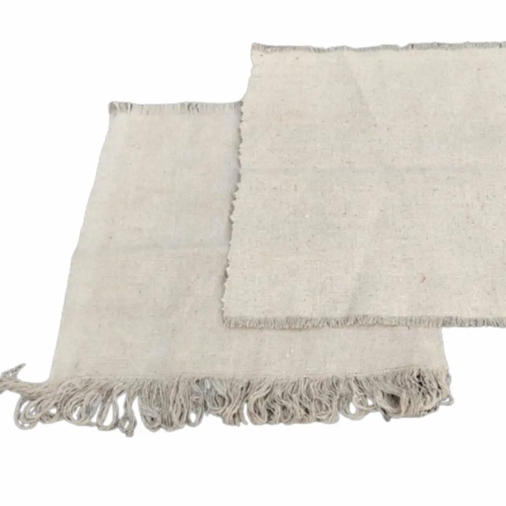 Gongadi Asaan - "গঙ্গাদি আসন" - "घोंगड़ी आसन" - Kambalasan - Sheep Wool Asan For Puja - Meditation purpose - 13 " × 14" approx