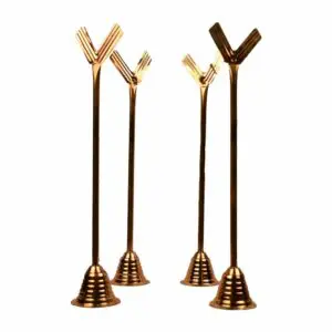 Brass Tir Kathi - 12 inch Tir Kathi - Trishul Kathi - 12"×4 - Total 48 inch
