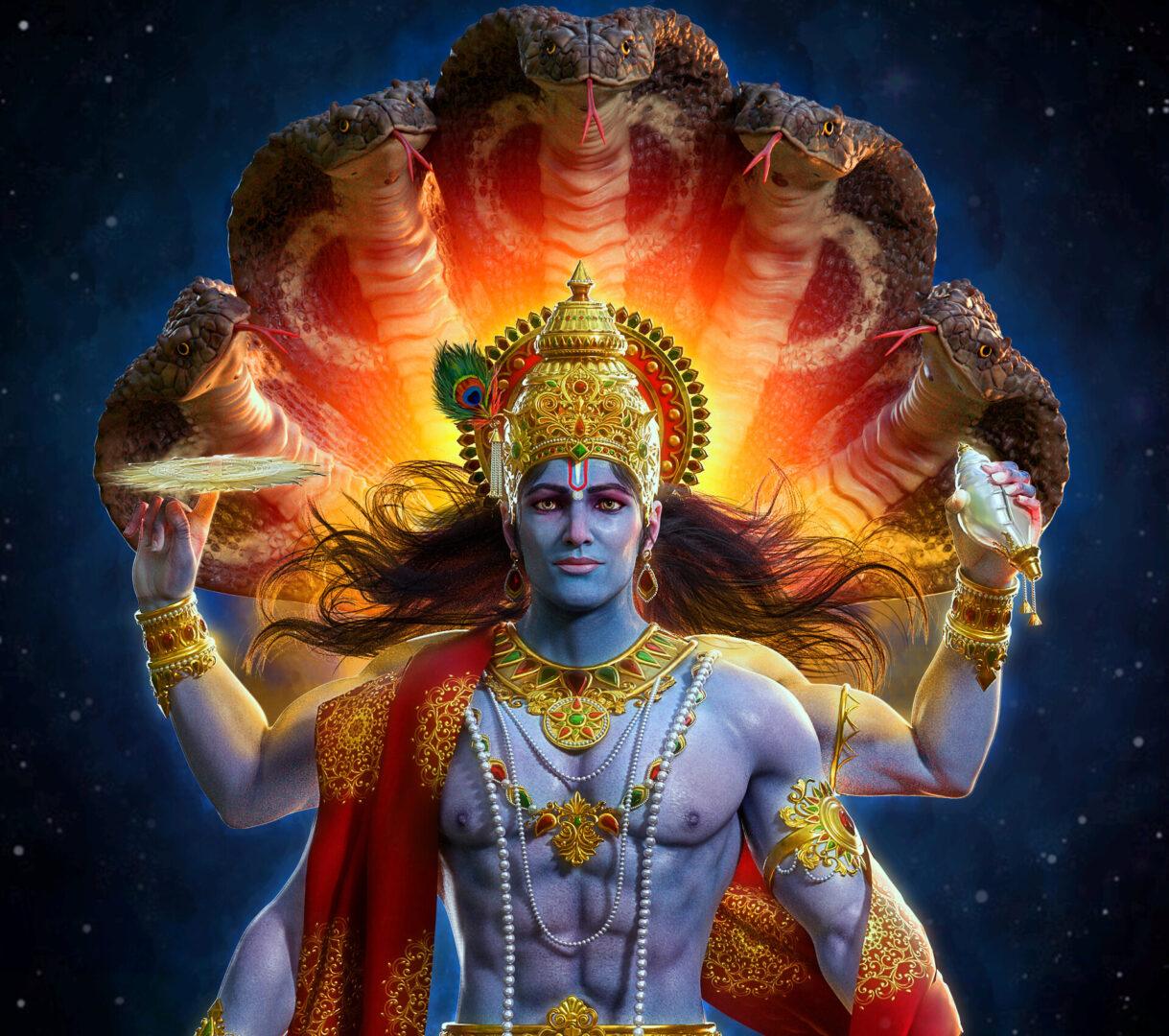 Lord Vishnu Image