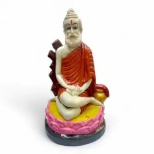 Lokenath Baba - "লোকনাথ বাবা" - "बाबा लोकनाथ" - 23 Cm - 9 inch Marble Dust Murti - Idol - Pure Hand Crafted Idol