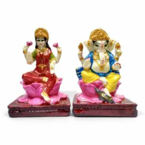 Dhana Laxmi - Ganesh Ji Ki Murti – Marble Dust Hand Crafted Murti - 4 inch (height) Murti