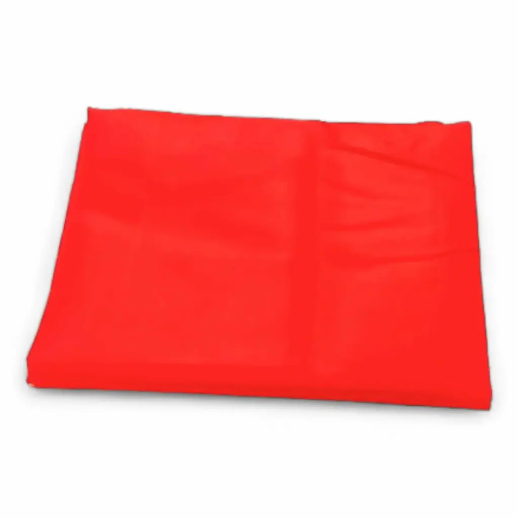 Premium Quality Original Cotton Red Shalu Cloth - Shalu Kapda - Red Lal Cloth Puja Kapda Vastra Cloth, Pack of 1, 100% Natural, for Hawan, Puja Pooja Cloth Aasan - Image 2