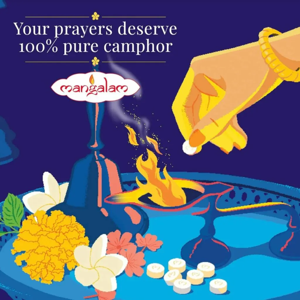 Mangalam Camphor - "মঙ্গলম কর্পূর" - "मंगलम कपूर" - Tablet 10 gm Jar - Pack Of 1 - Image 4