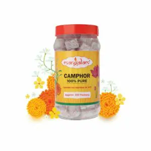 Mangalam Camphor - "মঙ্গলম কর্পূর" - "मंगलम कपूर " -  Butter Paper 400g - approx 200 pieces