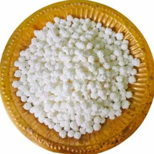 Nakuldana - "নকুল দানা" - "नकुल दाना" - White Nakuldana - Original Ram Dana - Elaichi Dana - Sweet Makhana- No Added Color - For Puja