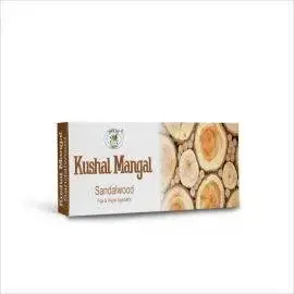 Kushal Mangal - Sandal Wood Puja - Prayer Agarbatti - Incense Sticks - Liberty - Pack of 6 Box - 100 gm Each