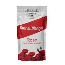 Kushal Mangal - Rose Puja - Prayer Agarbatti - Liberty - Pack of 6 Pouch- 120 gm Each