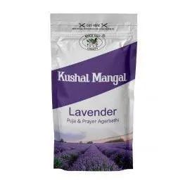 Kushal Mangal - Lavender - Prayer Agarbatti - Liberty - Pack Of 6 Pouch- 120 gm Each