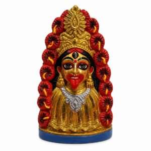 Pure Brass Maa Tara Murti - 11 Inch × 7 Inch - 3.2 kg Approx Highly Finished Maa tara Murti