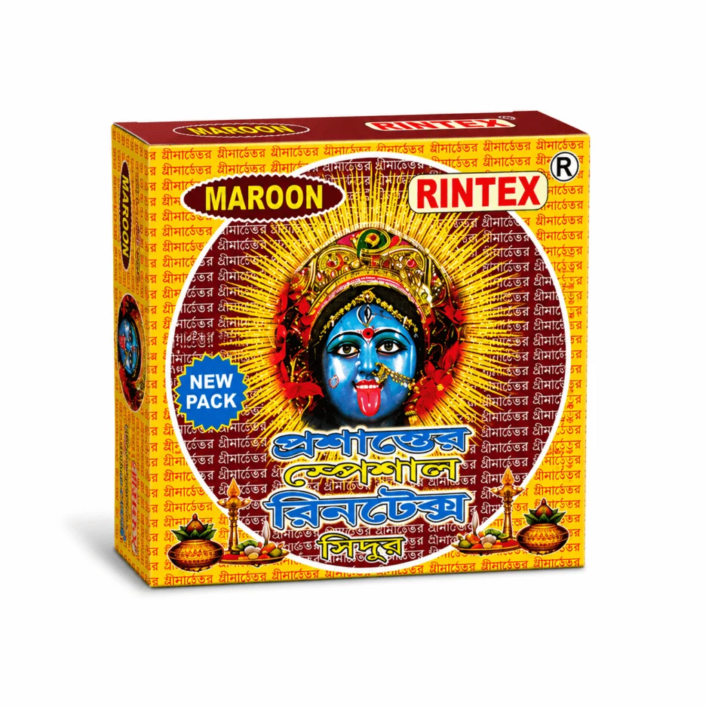 Rintex Maroon sindoor - Prosantas Special Rintex Sindoor - Maroon Colour