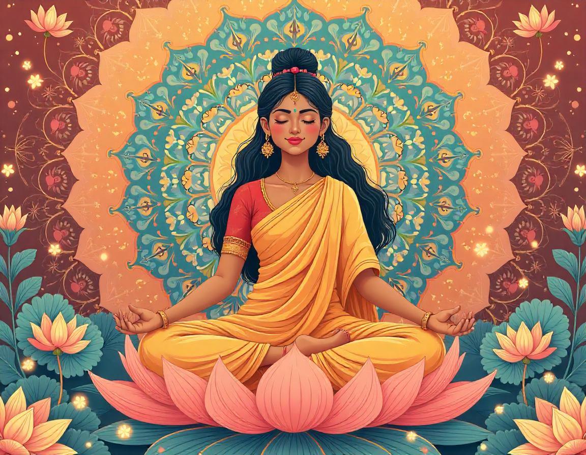 Sahadeva meditating