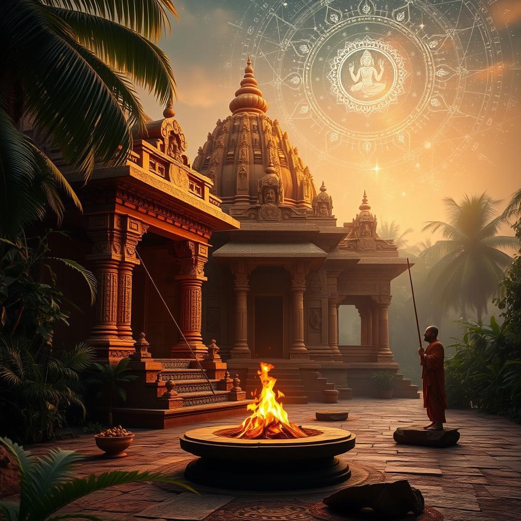 Image Depicting a Scene from the Mahabharata