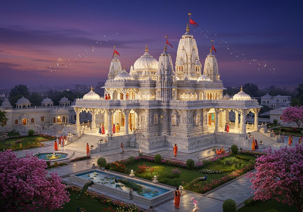 Prem Mandir Vrindavan Architecture Significance And History India 