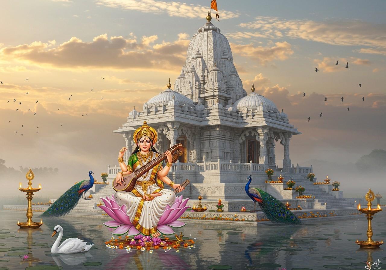Saraswati Temple In Wargal History Timings And Significance A Saraswati Temple In Wargal History Timings And Significance A