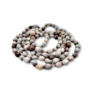 Vaijanti Mala - "वैजयंती माला" Original 108 Vaijayanti Garland 108 Beads Original  Vaijanti Garland Jaap Mala Real Baijanti Ka Garland Vyjanti Vaijayanti Bead Mala Baijanti Ka Garland Hand Knotted For Men & Women Meditation Chanting Wearing - Astrological Purpose
