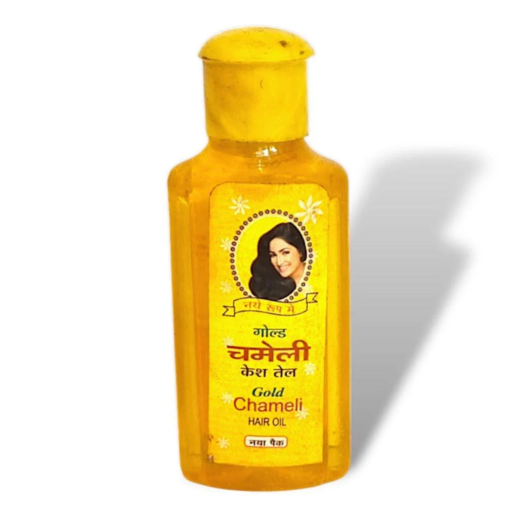 Chameli Oil - Gold Chameli Ka Tel (Jasmine) - Naw Pack Chameli Oil 50 ml