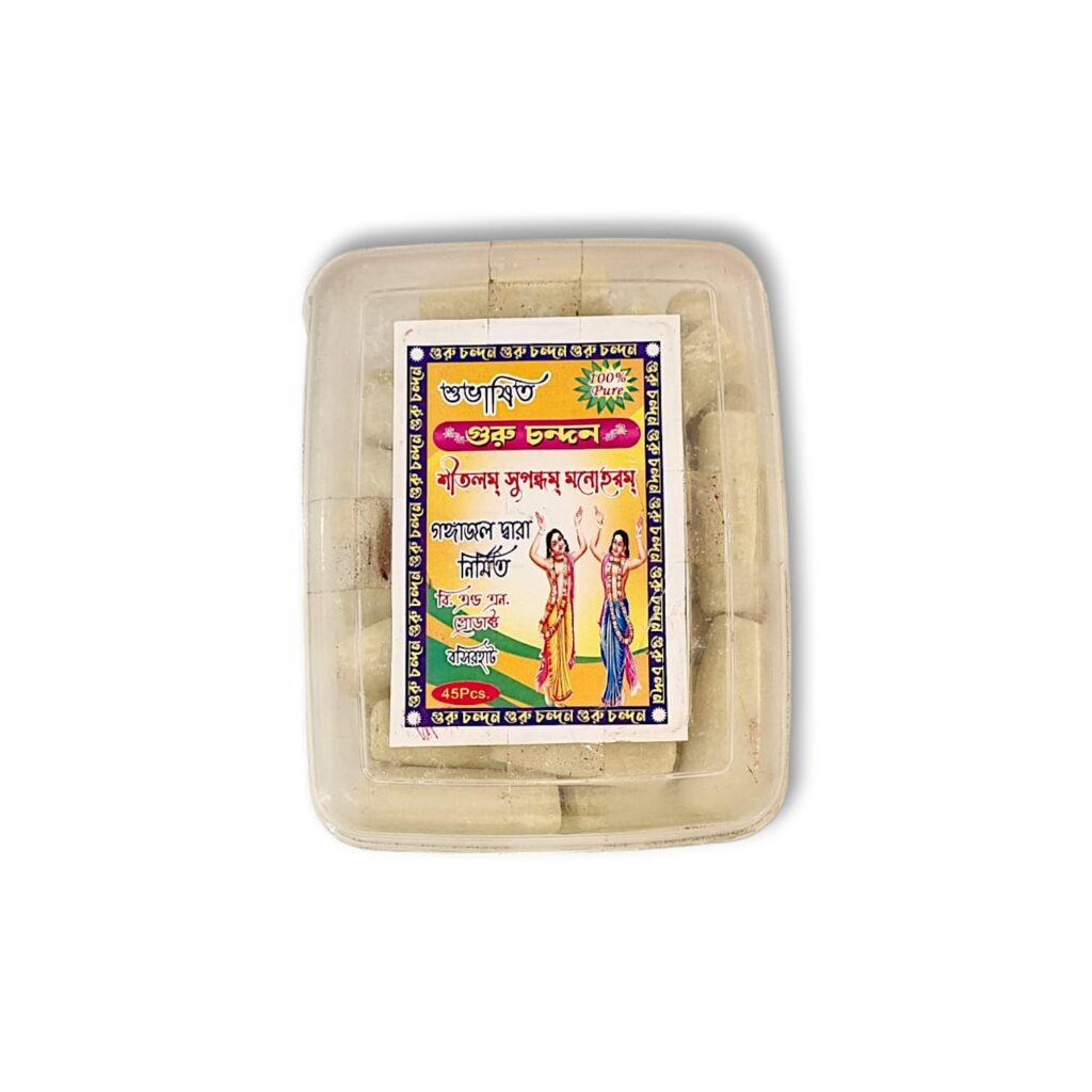 Guru Chandan Tilak - Chandan Tilak - B & N Product Handan Tilak - Yellowish Shade 45 Pieces - 935 gm Chandan Tilak