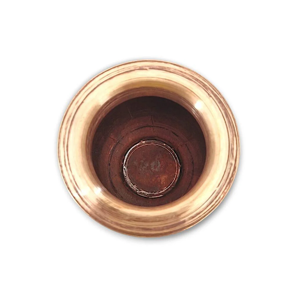 Pure Copper Ghat - Single Plate No Joint Copper Kalash - Puja Kalash - Designer Lota 100 gm Approx - Image 4