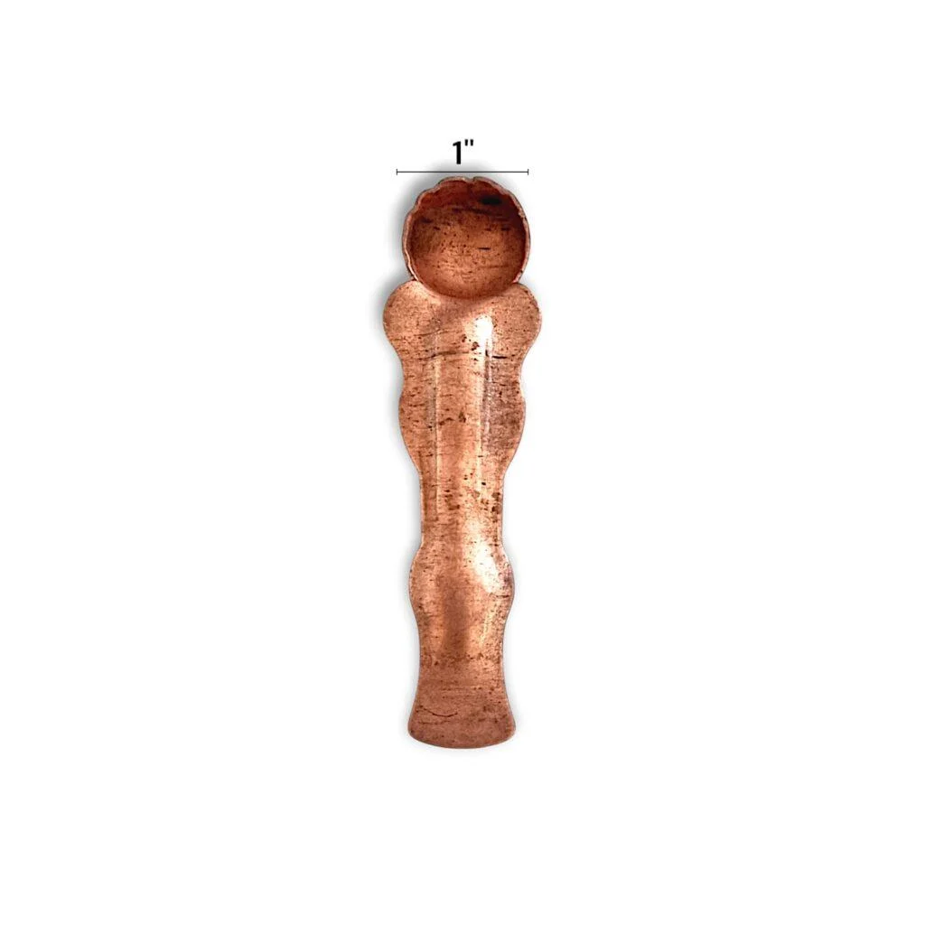 Pure Copper Achmani - Achmani Spoon - "आचमनी चम्मच "- Achmani For Pooja 3.2 Inch - Image 3