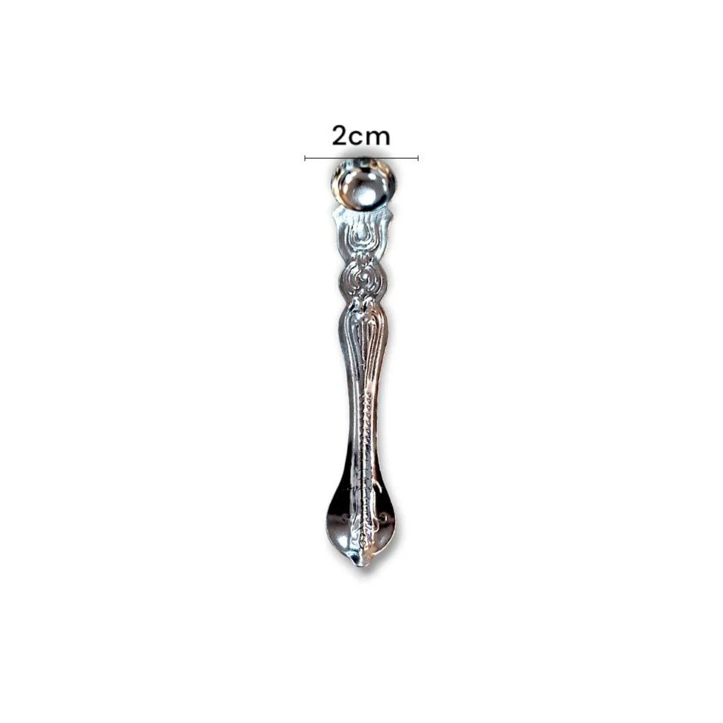 Pure Stainless Steel Achmani - Achmani Spoon - "आचमनी चम्मच "- Achmani For Pooja 4.8 Inch - Image 2