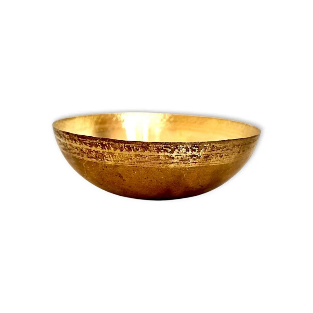 No1 Original Pure Brass Pooja Bowl - Puja Malsha - Malsha - Shora - Pooja Katori - "पूजा कटोरी" Medium Size - Image 2