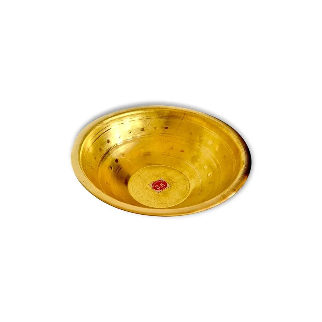 Pure Brass Pooja Bowl - Pooja Katori - Pan Gamla - "पूजा कटोरी" - Large Size