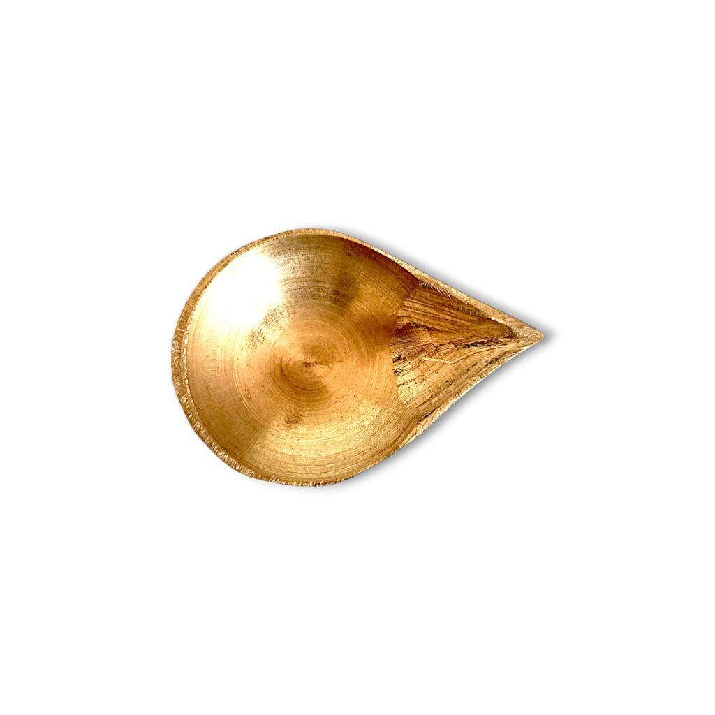 Pure Brass Diya - Aarti Diya 2.7 Inch - Image 3