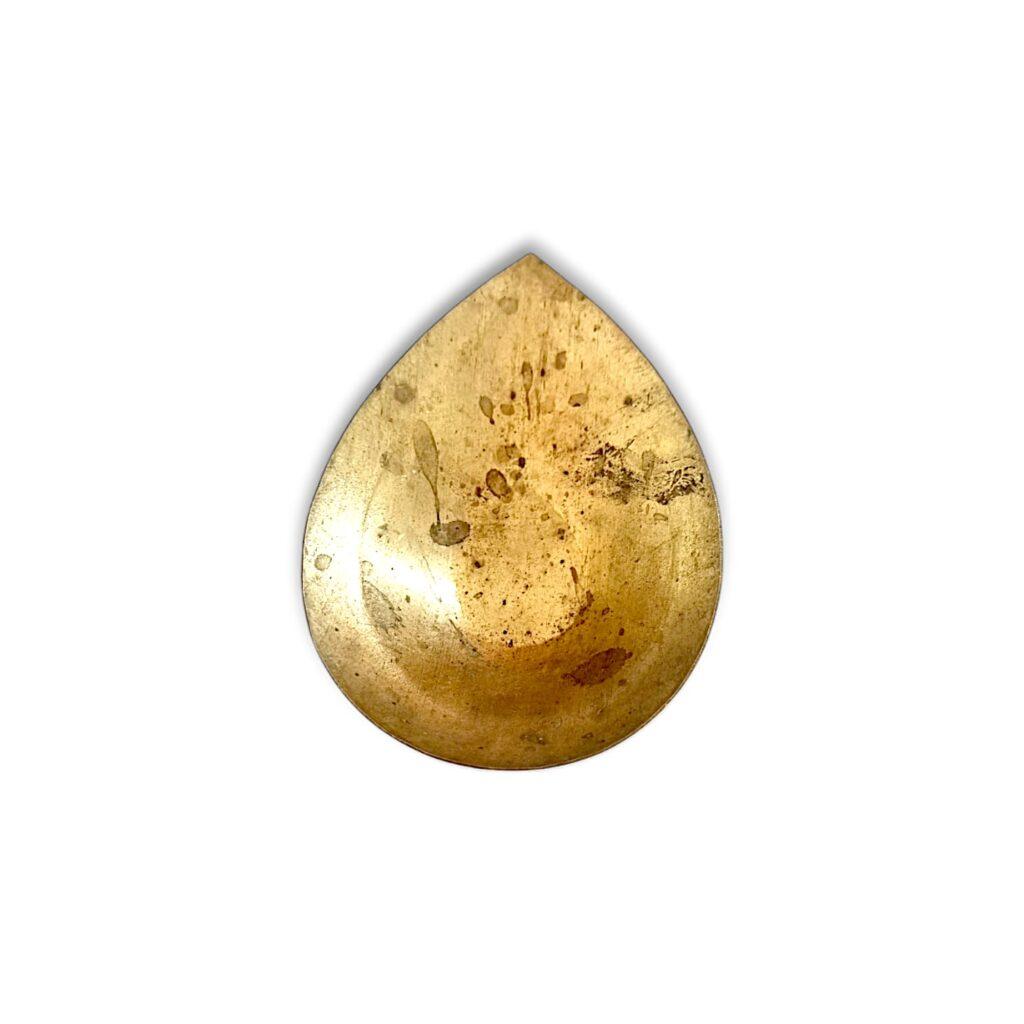 Pure Brass Diya - Aarti Diya 8.8 Inch - Image 3