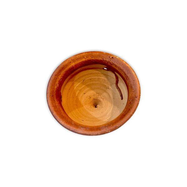 Handmade Dhuno Pot - Dhoop Dani - Mitti ka Dhuno Pot - "धूप जलाने का पात्र"  Medium Size - Image 5