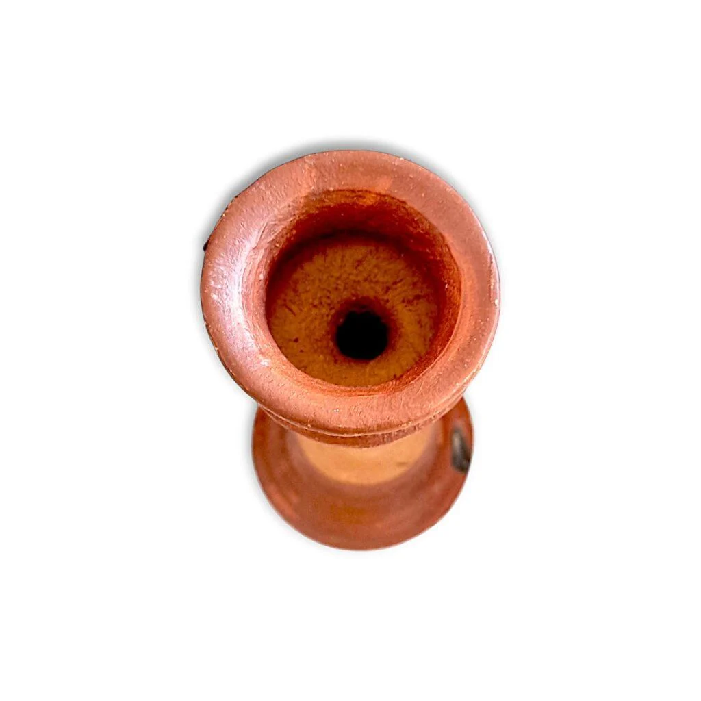 Pure Clay Terracotta Gacha - Clay Diya Stand - Clay Gachha - মাটির প্রদীপ গাছা - 7.3 inch - Image 2