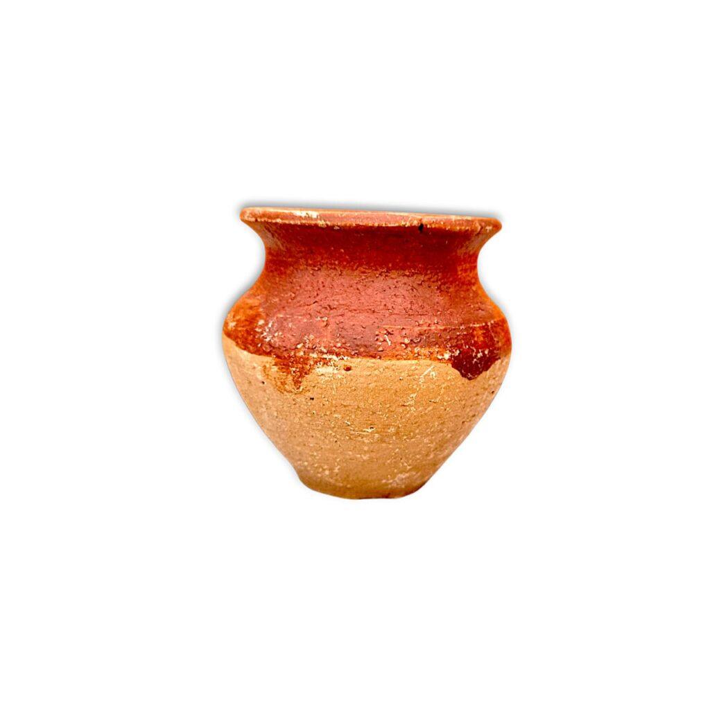 Handmade Manasa Pooja Ghat - Pooja Ghat - Clay Noggin 2.8 Inch - Small Size Puja Ghat - Noggin - Image 5