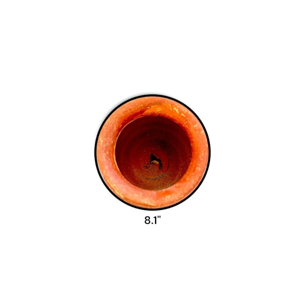 Handmade Manasa Pooja Ghat - Pooja Ghat - Clay Noggin 2.8 Inch - Small Size Puja Ghat - Noggin - Image 2