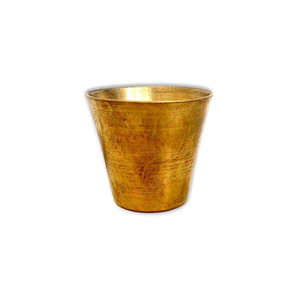 Pure Brass Glass For Pooja - "पूजा के लिए पीतल का गिलास" 6 Inch