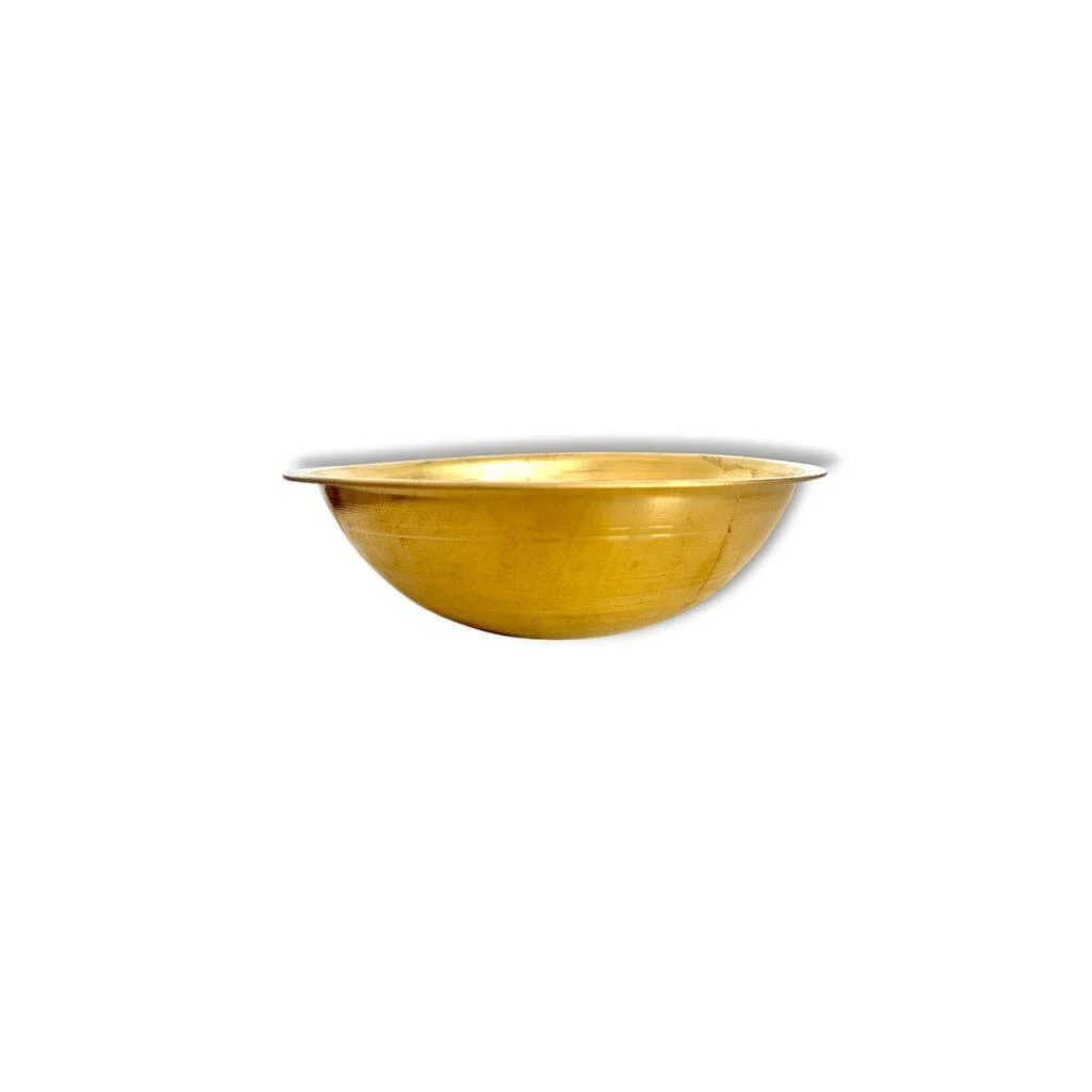 Pure Brass Pooja Bowl - Pooja Katori - Pan Gamla - "पूजा कटोरी" - Large Size - Image 2