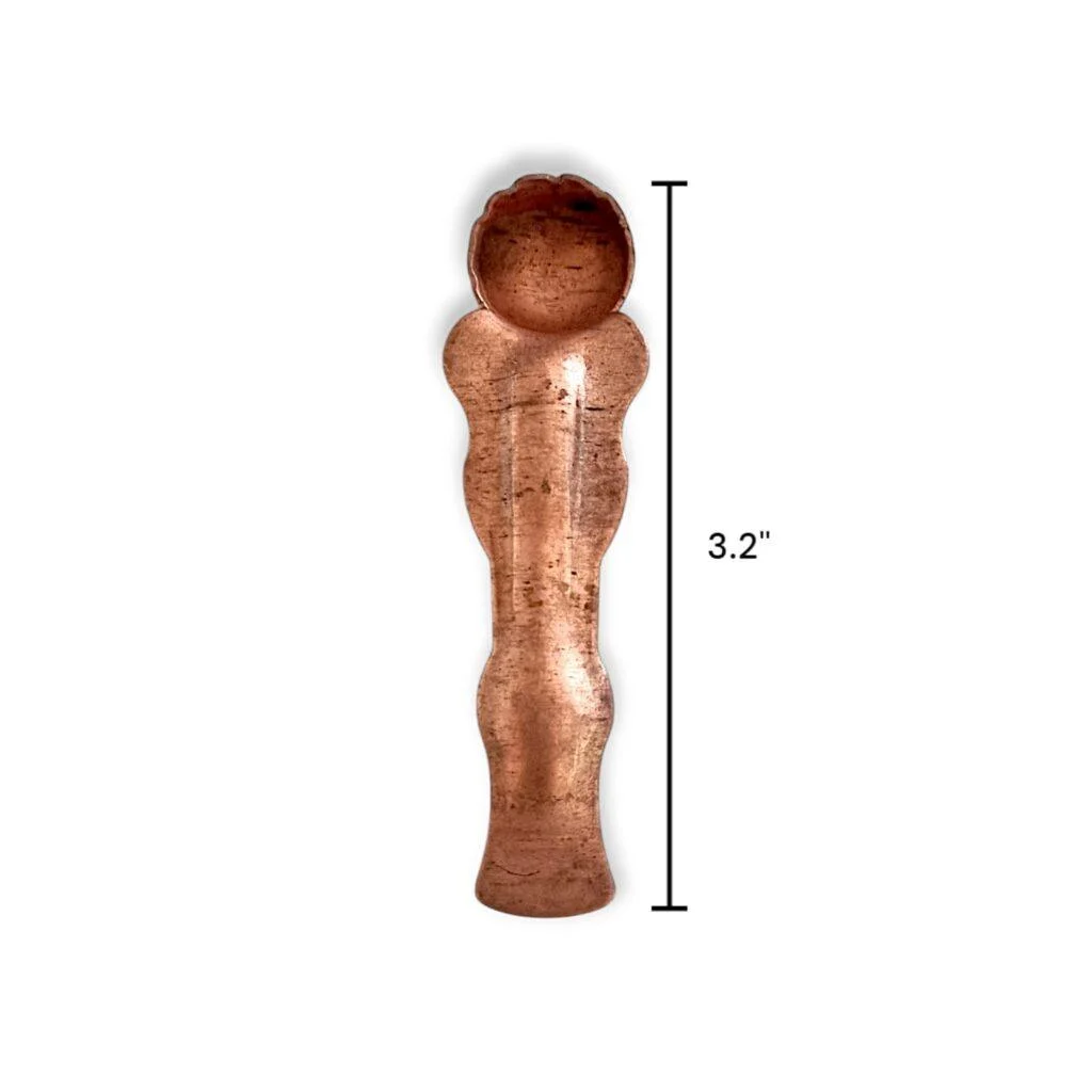 Pure Copper Achmani - Achmani Spoon - "आचमनी चम्मच "- Achmani For Pooja 3.2 Inch - Image 4