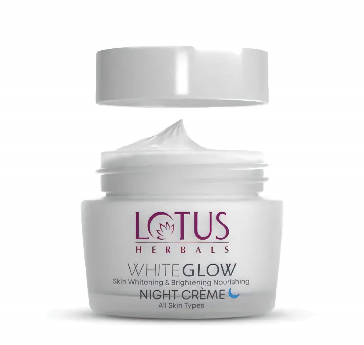 Lotus Herbals Whiteglow Skin Whitening & Brightening Nourishing Night Cream - 40gm