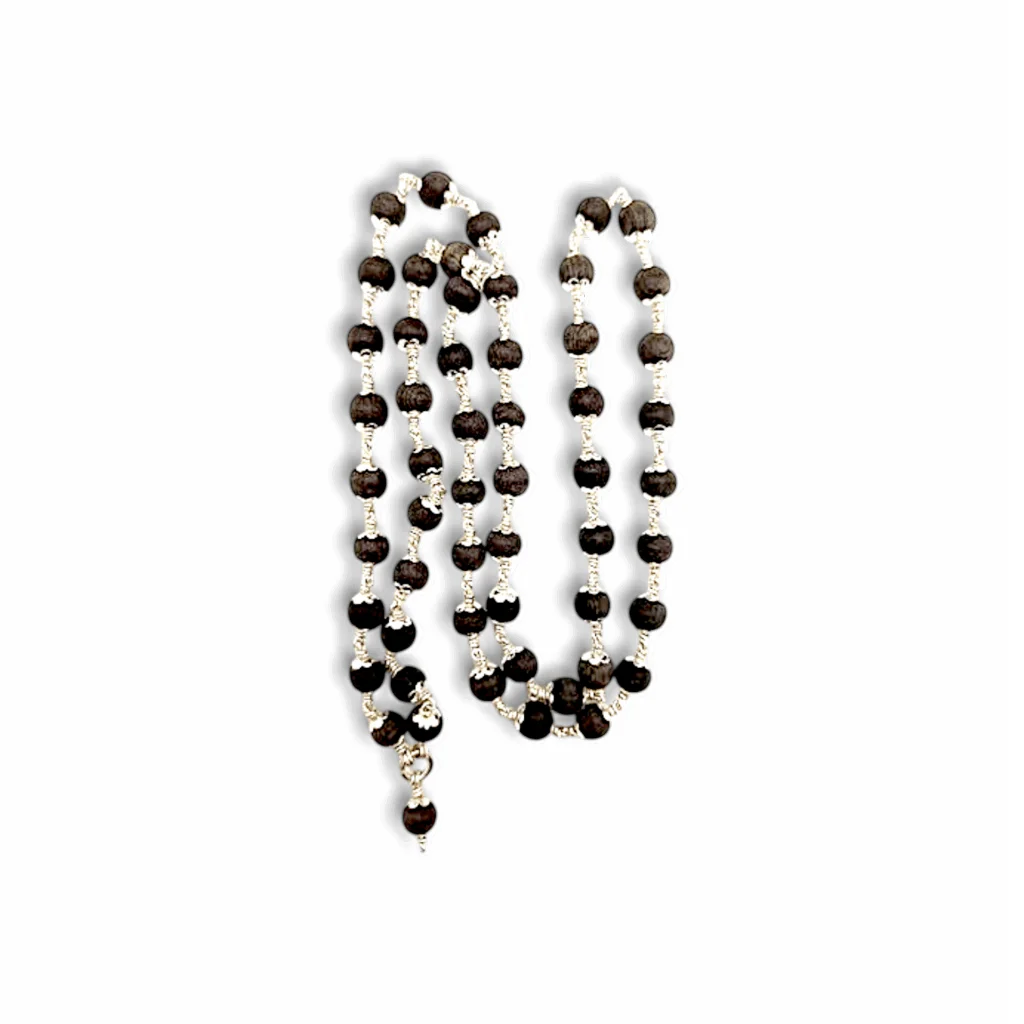 Pure Karungali Mala - Karungali Necklace - Mala for Men & Women - Image 2