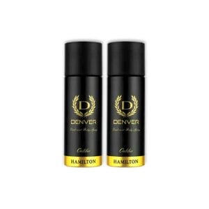 DENVER Caliber Nano Travel Size Pack Deo Perfume Body Spray - For Men - Pack Of Two